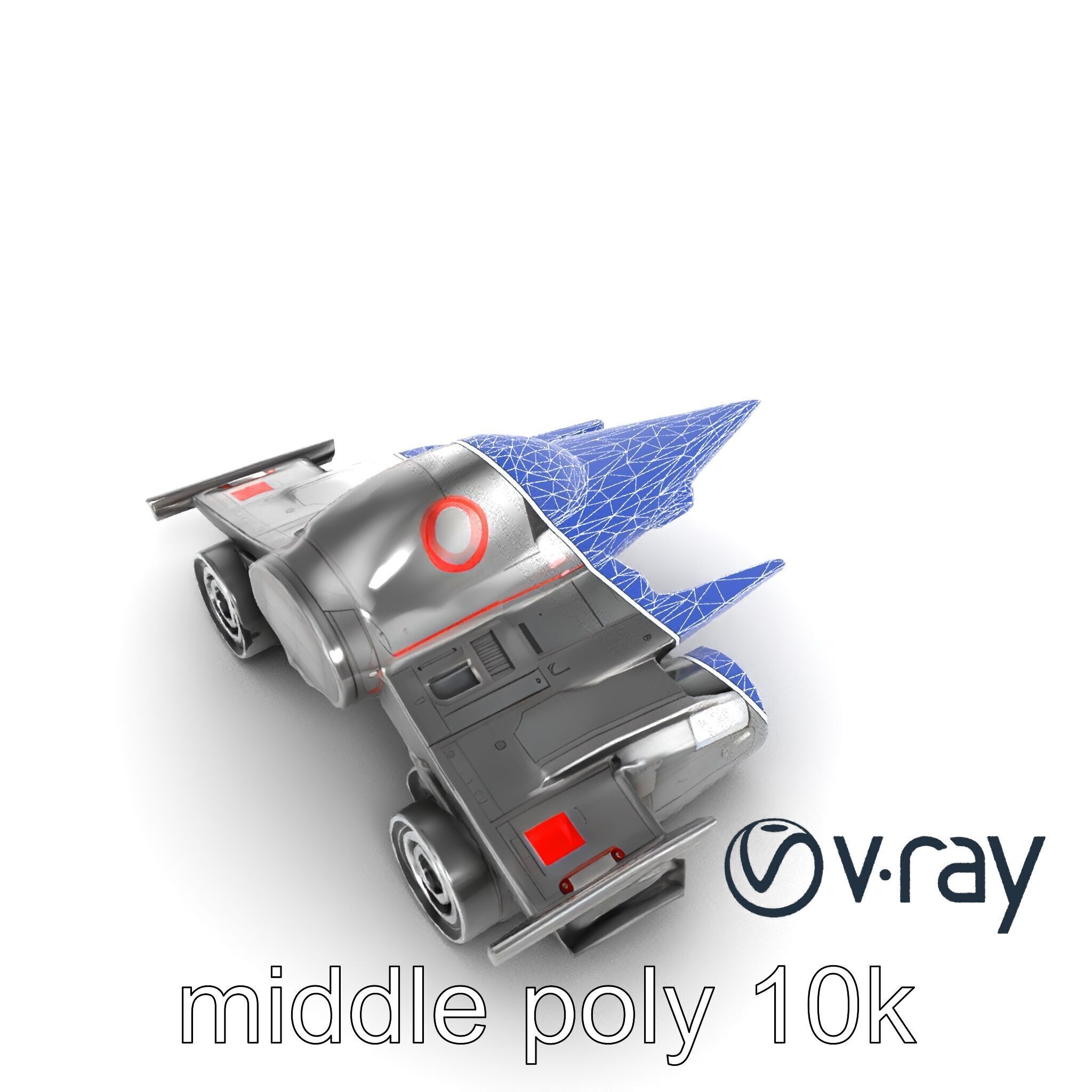 NovaStrike Hypersonic Jet model pack Low-poly 3D model_13