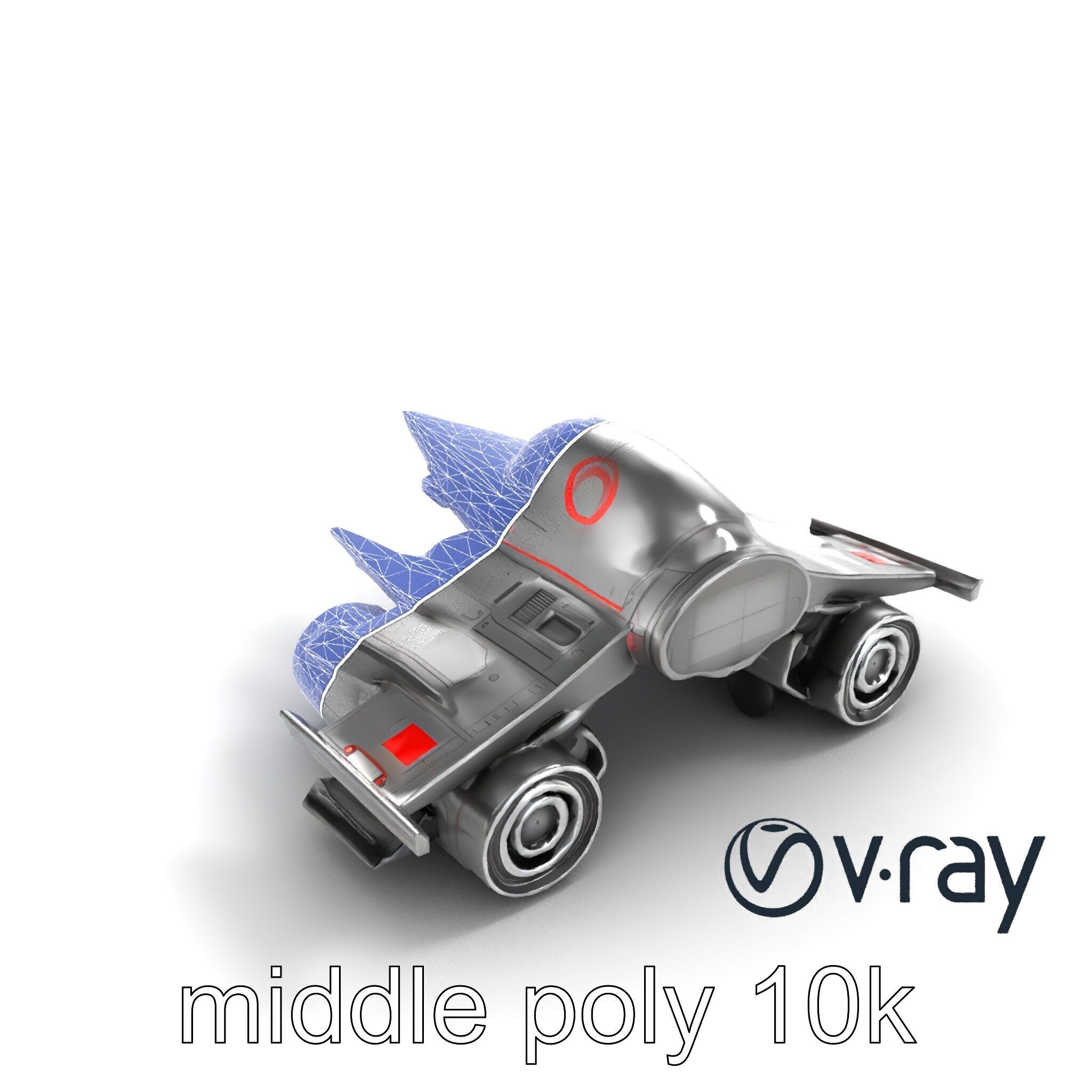 NovaStrike Hypersonic Jet model pack Low-poly 3D model_23