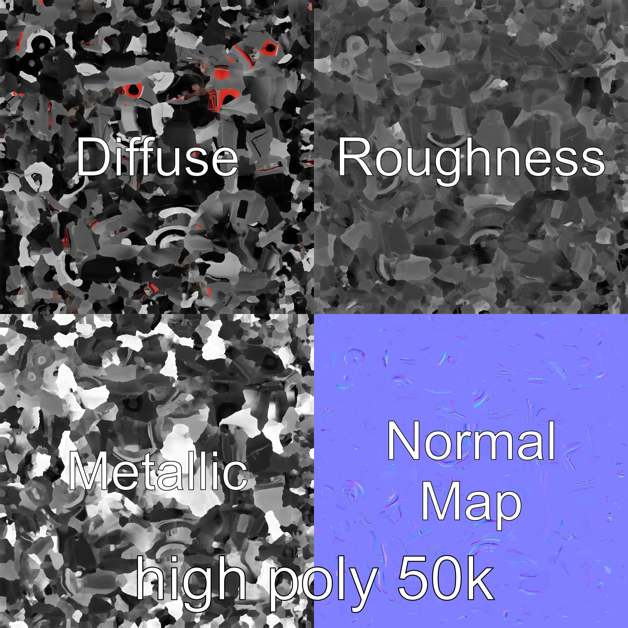 NovaStrike Hypersonic Jet model pack Low-poly 3D model_2