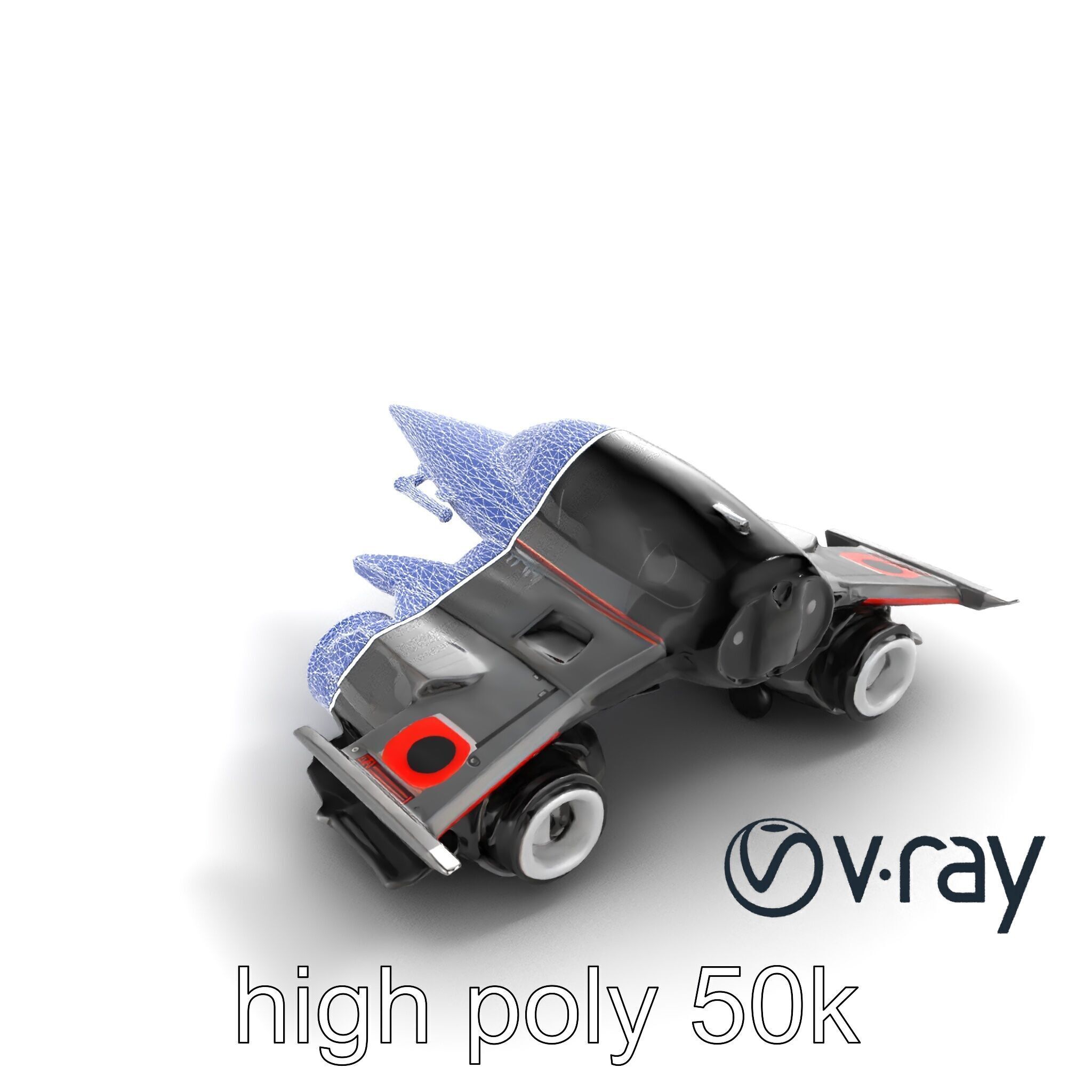 NovaStrike Hypersonic Jet model pack Low-poly 3D model_19