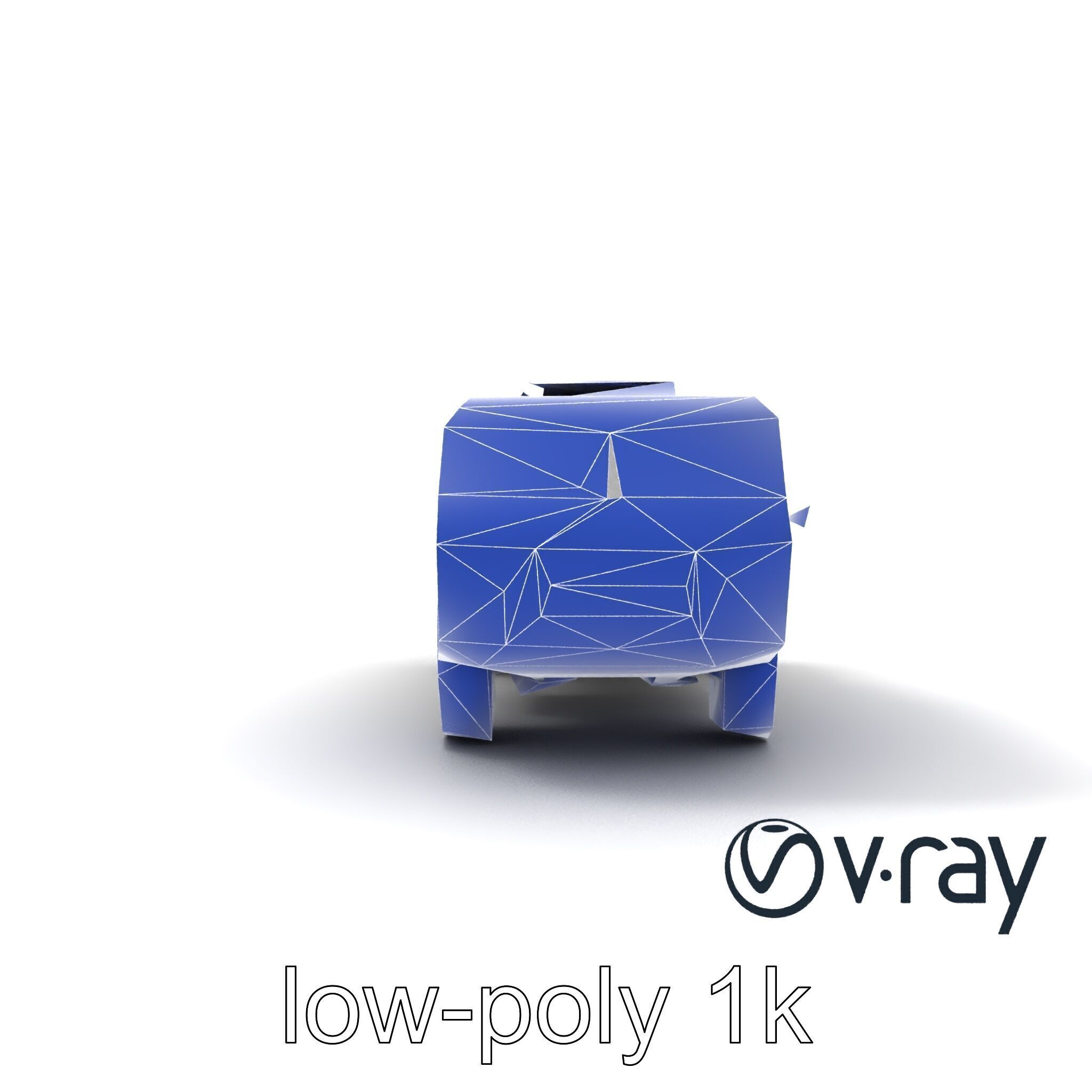 TitanShield Transport Armored Vehicle model pack Low-poly 3D model_15