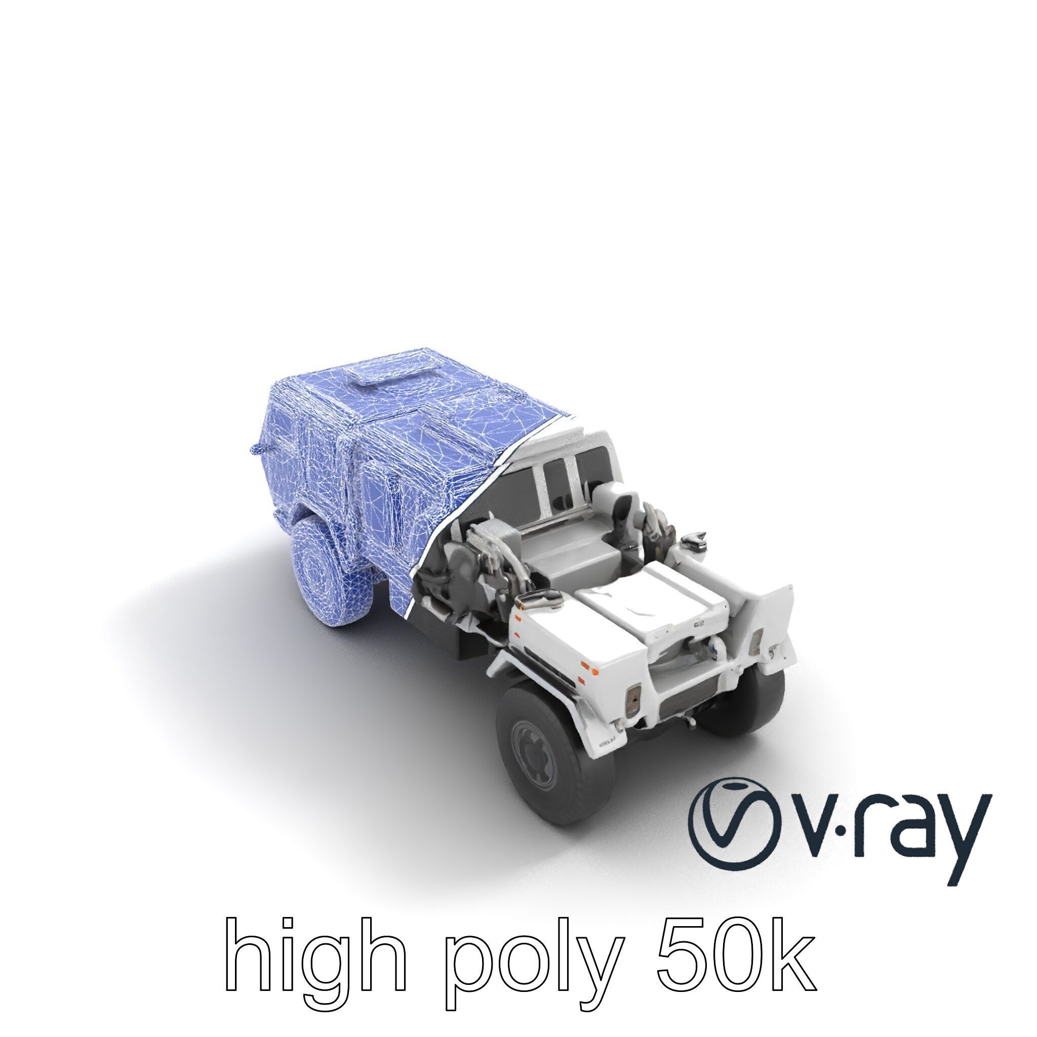 TitanShield Transport Armored Vehicle model pack Low-poly 3D model_20