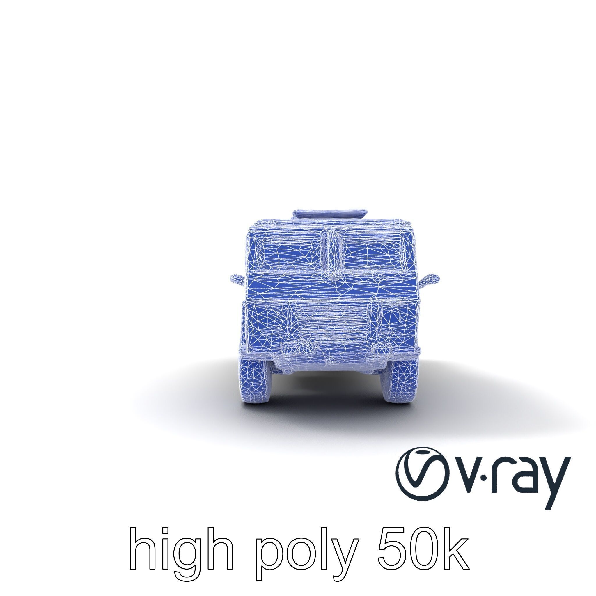 TitanShield Transport Armored Vehicle model pack Low-poly 3D model_30