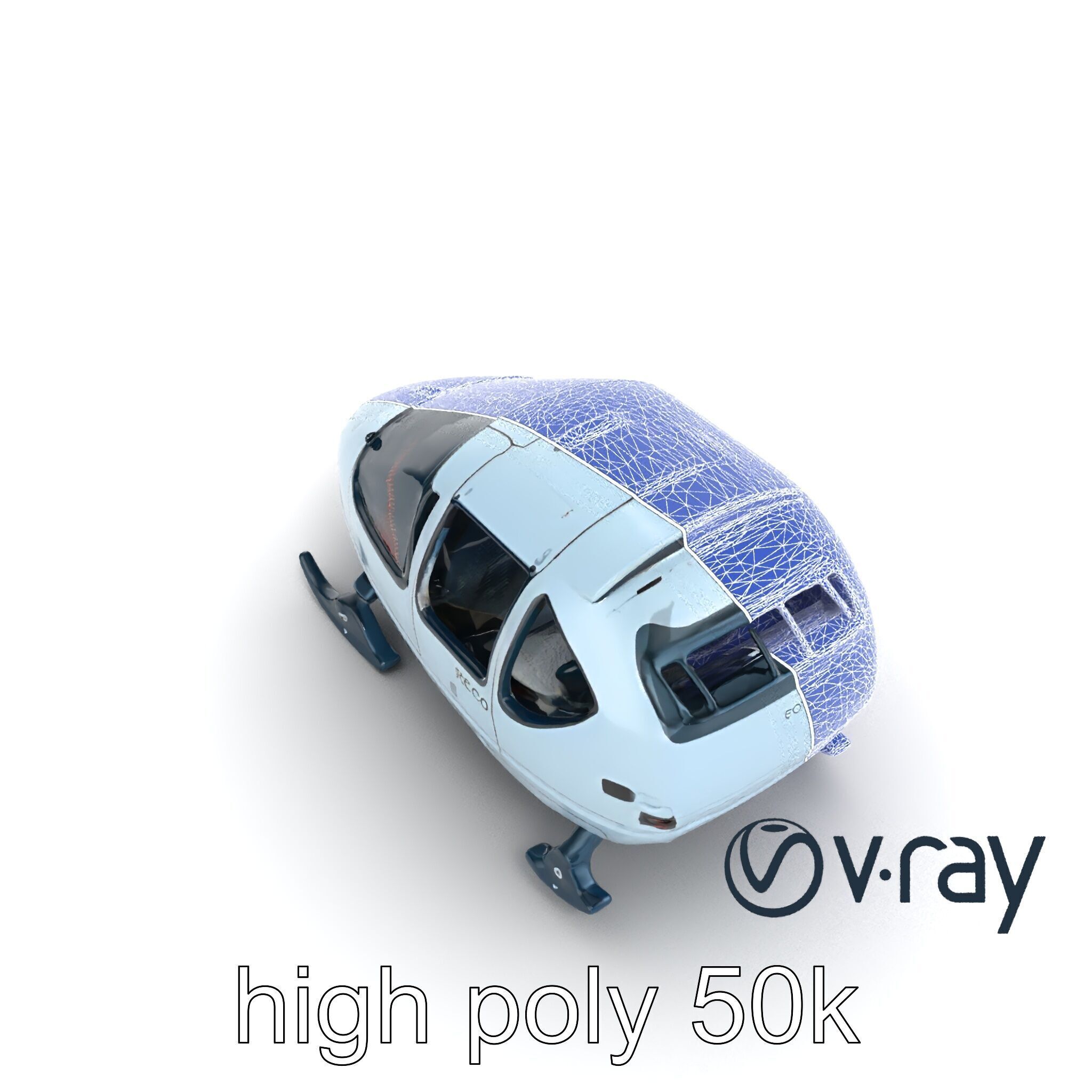 FrostBite Recon Vehicle model pack Low-poly 3D model_17