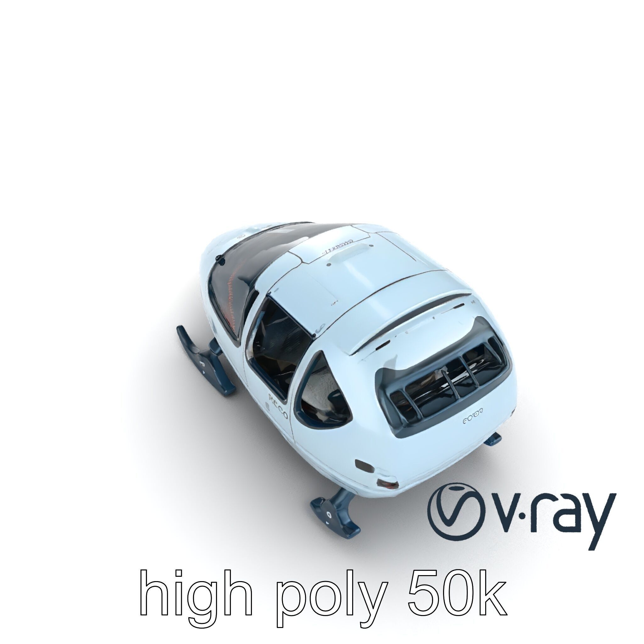 FrostBite Recon Vehicle model pack Low-poly 3D model_24