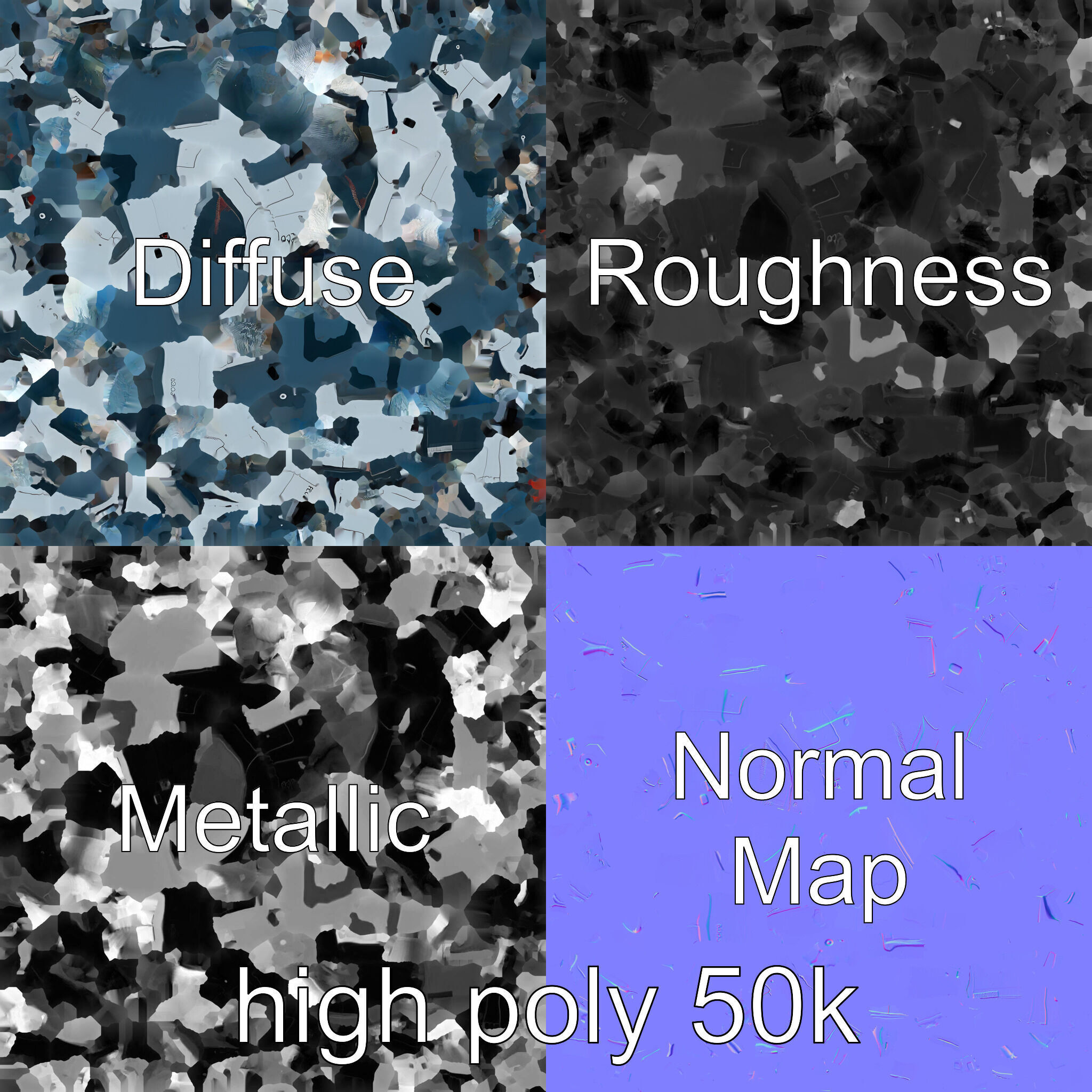 FrostBite Recon Vehicle model pack Low-poly 3D model_2