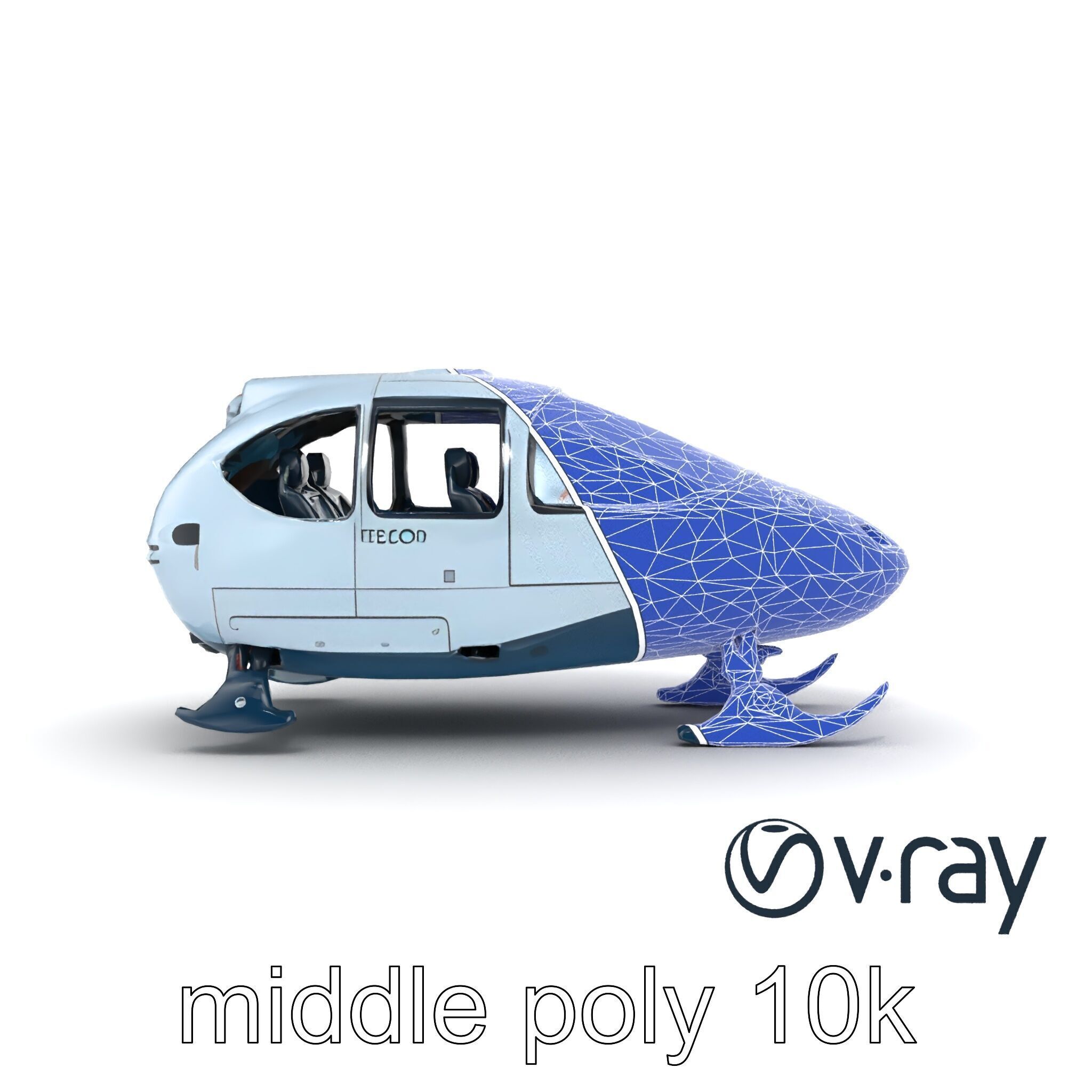 FrostBite Recon Vehicle model pack Low-poly 3D model_31