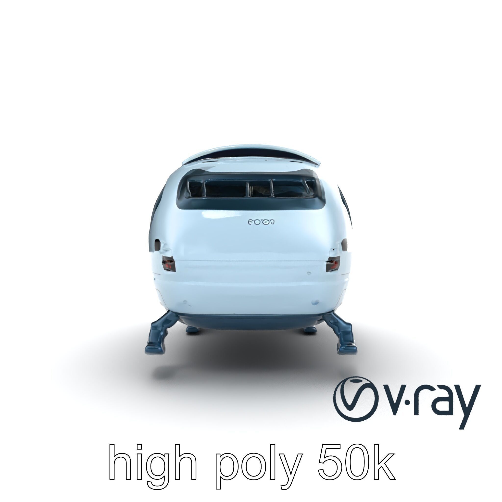 FrostBite Recon Vehicle model pack Low-poly 3D model_21