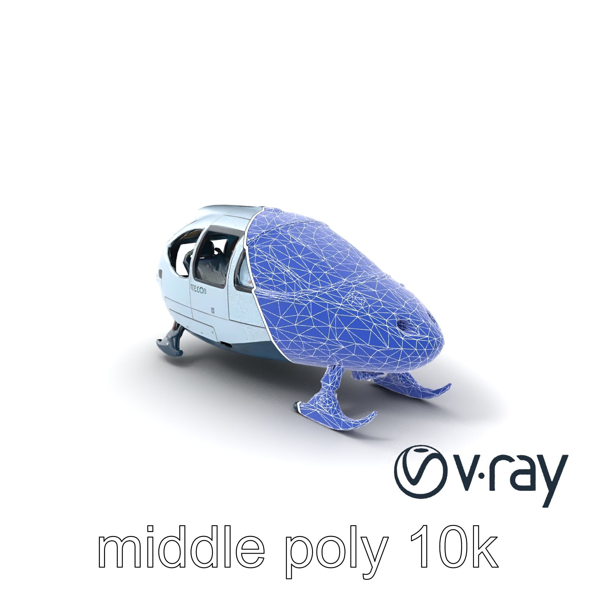 FrostBite Recon Vehicle model pack Low-poly 3D model_8