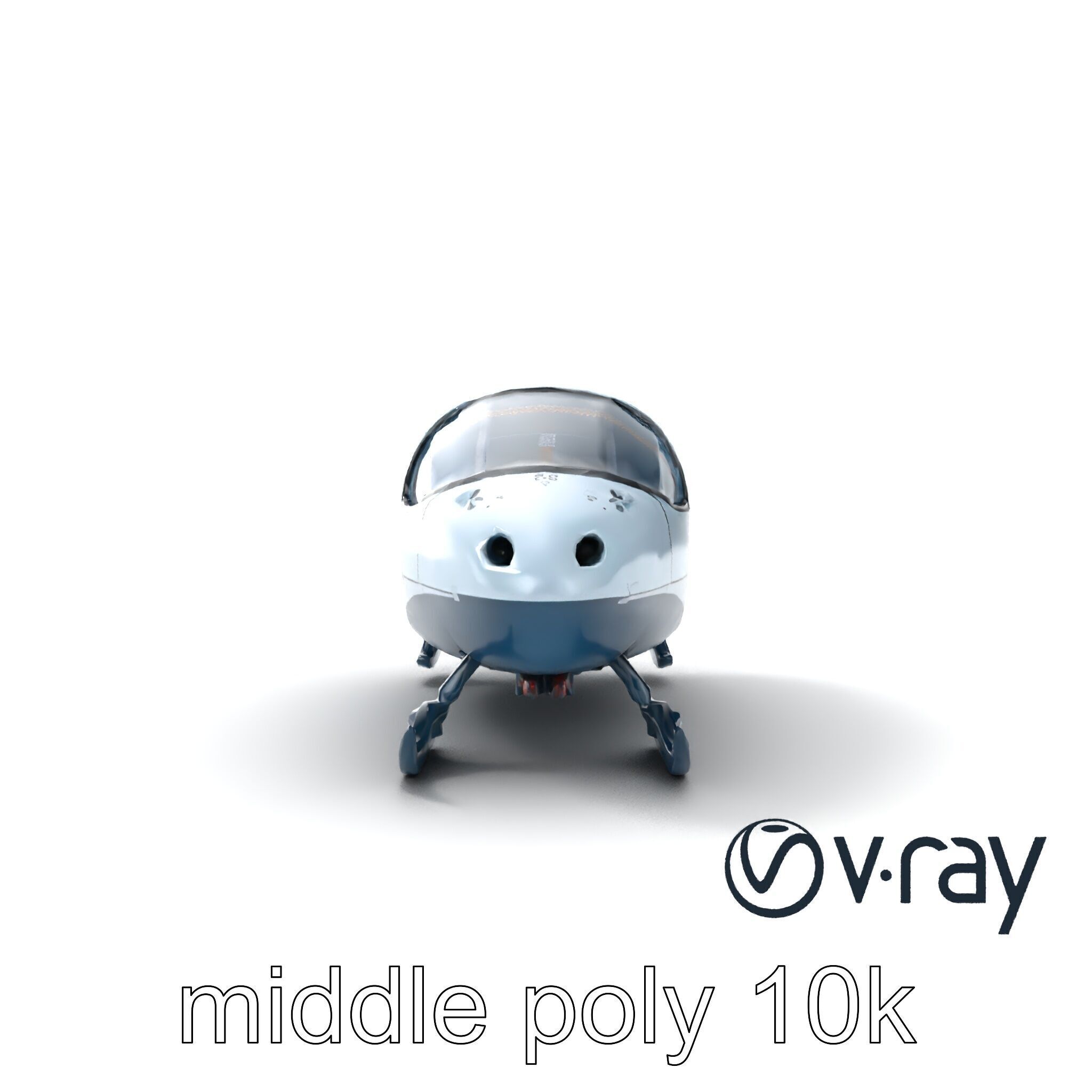 FrostBite Recon Vehicle model pack Low-poly 3D model_22