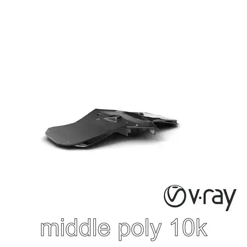 VoidRunner Stealth Bomber model pack Low-poly 3D model