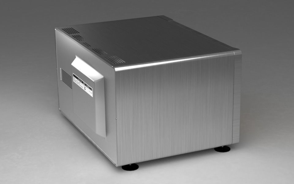 Microwave oven 3D model_3