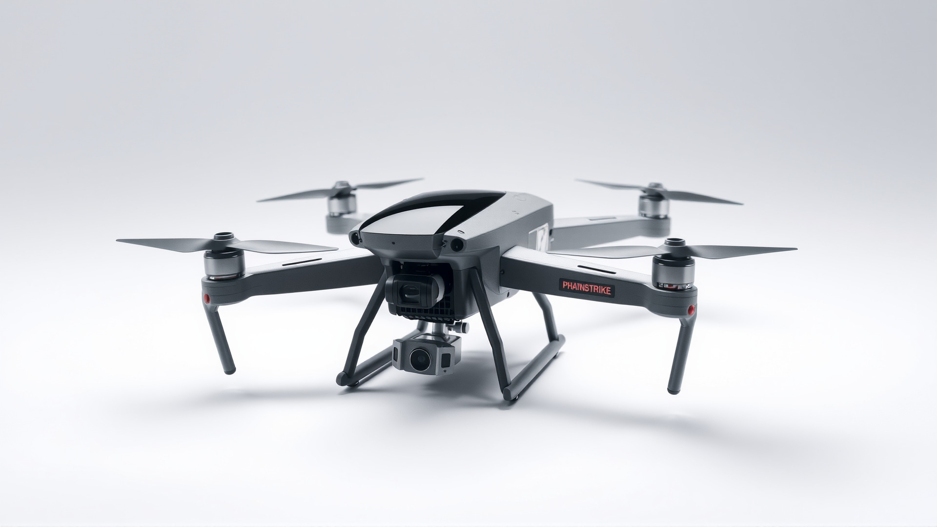 PhantomStrike Drone AI Technology model pack Low-poly 3D model_4