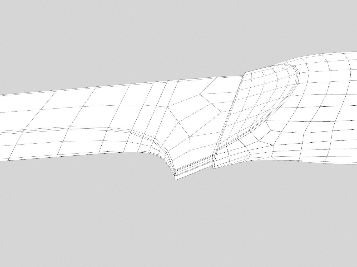 Elven Sword Low-poly 3D model_31