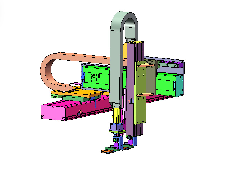 Auto-CELL-Screen-Assembly-AOI-3D-Model-SolidWorks-IGS 3D model_7