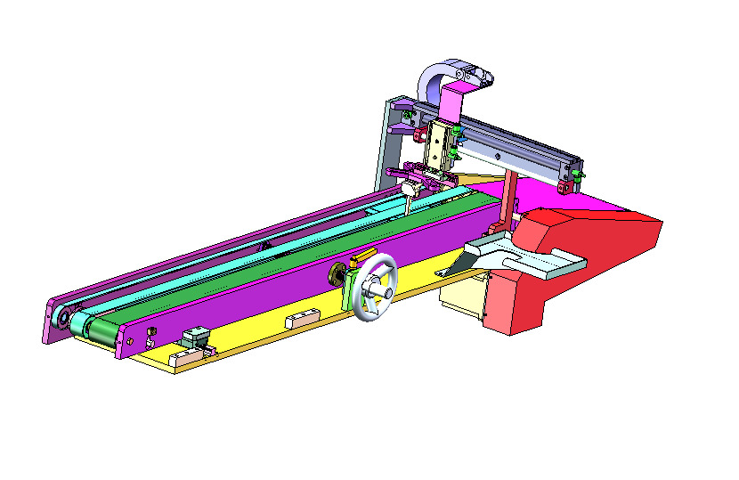 Auto-CELL-Screen-Assembly-AOI-3D-Model-SolidWorks-IGS 3D model_8