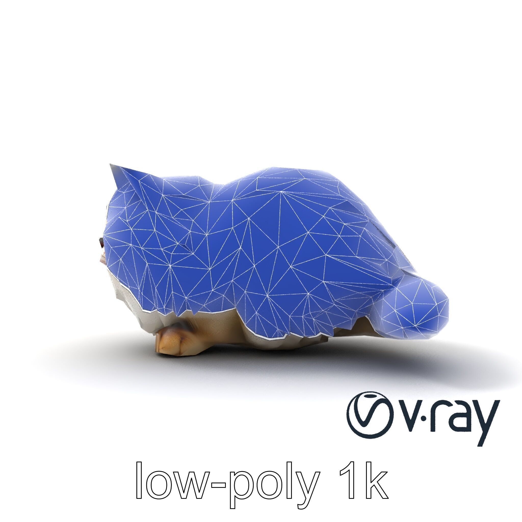 VelvetPaw Persian Cat model pack Low-poly 3D model_15