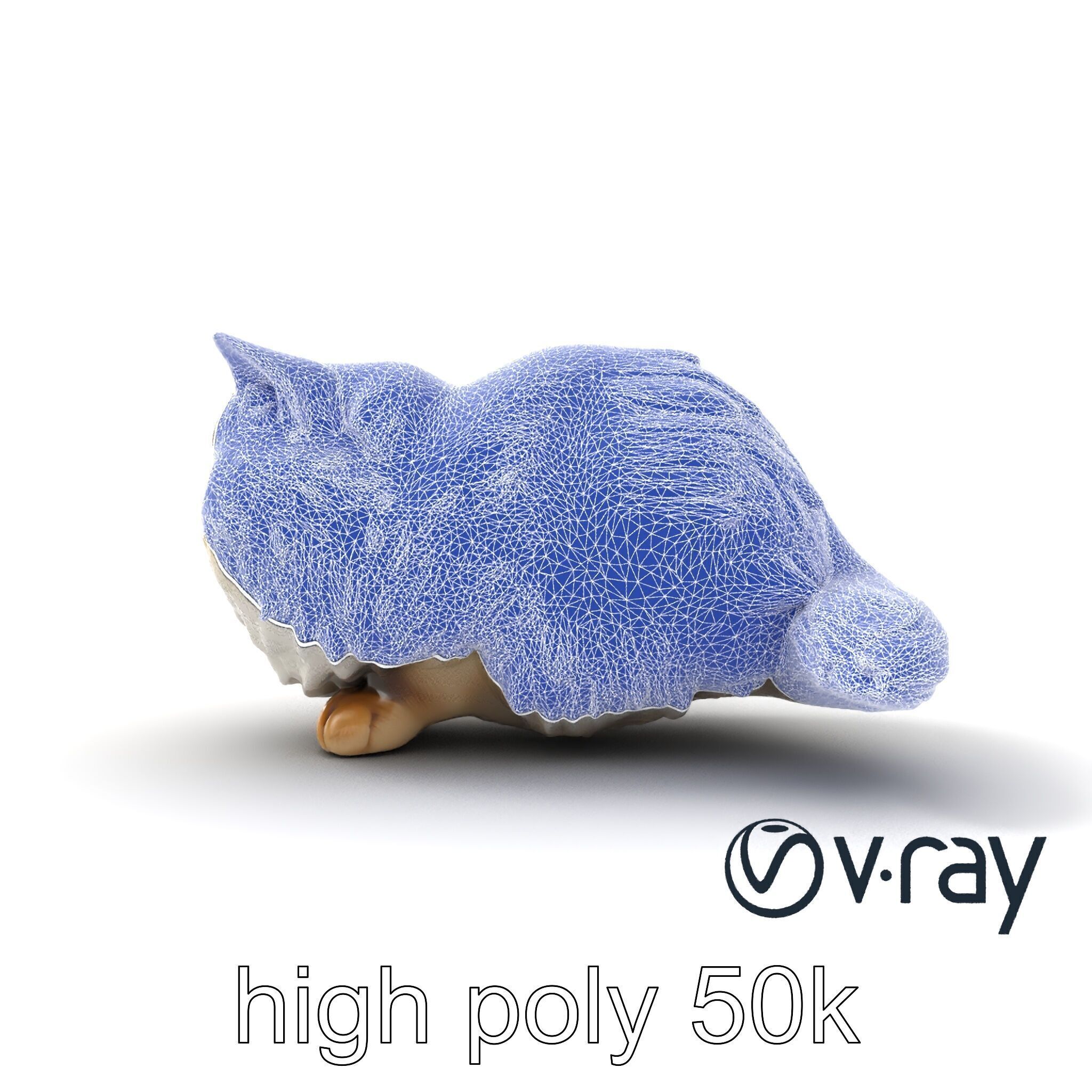 VelvetPaw Persian Cat model pack Low-poly 3D model_23