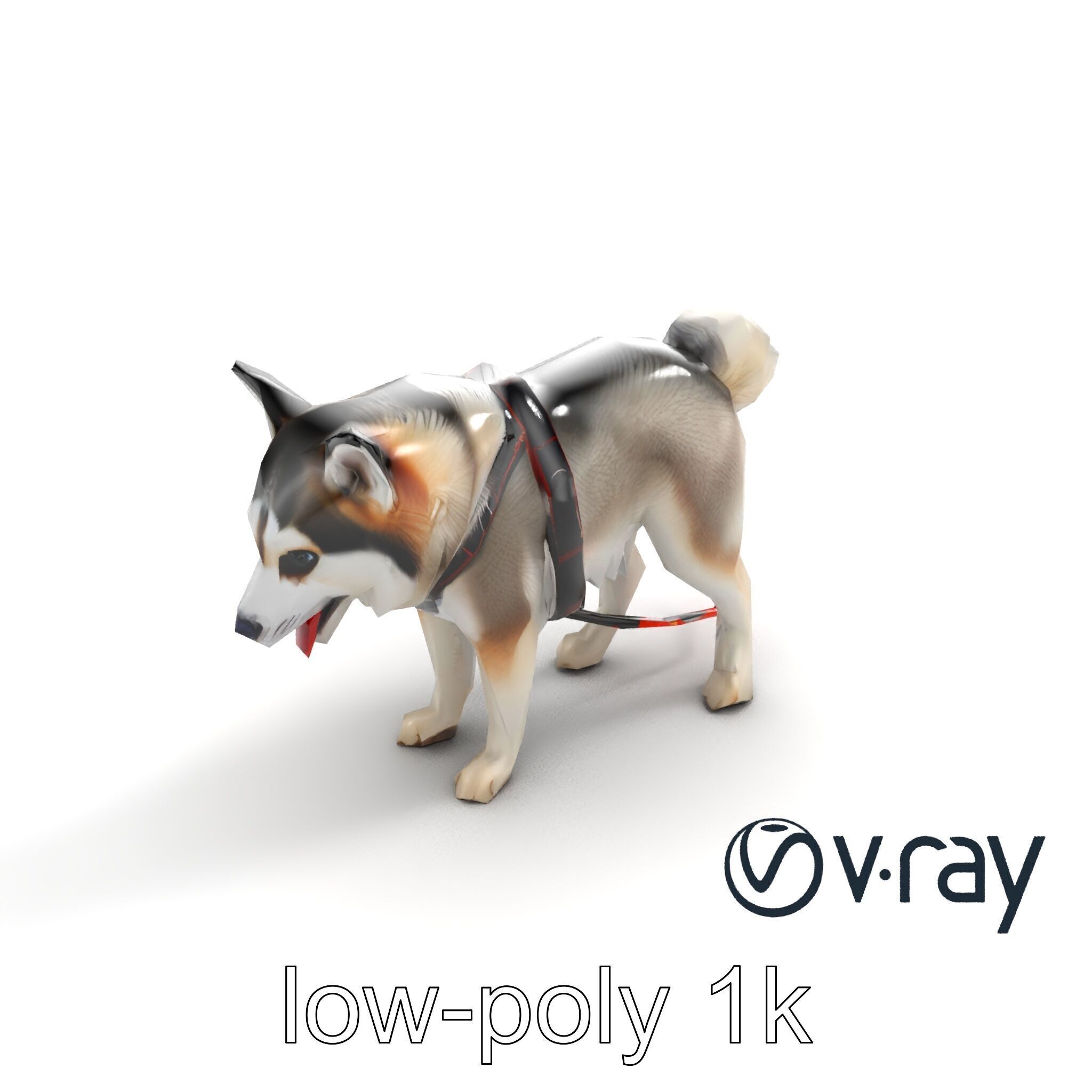 MidnightWhisker Sphynx Cat model pack Low-poly 3D model_10