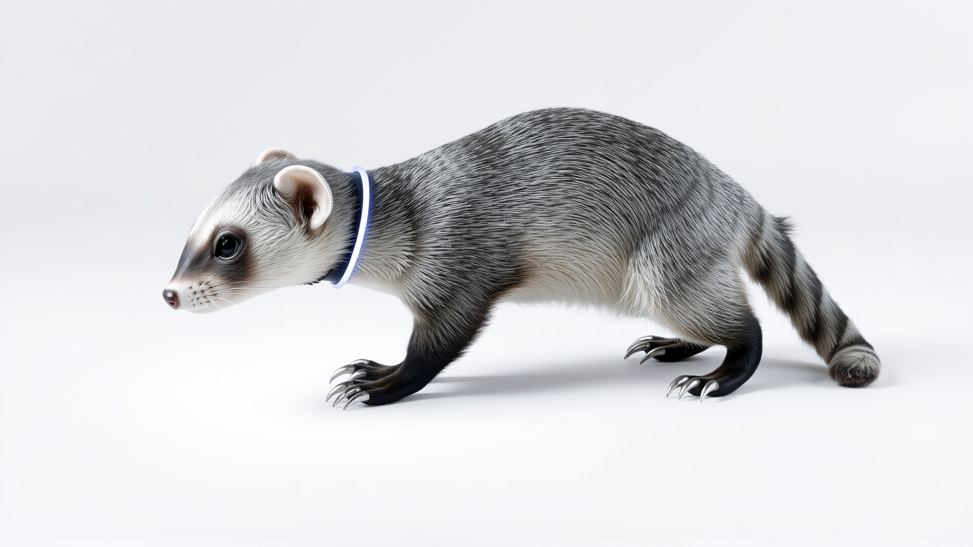 CyberClaw Ferret Tech Accessory model pack Low-poly 3D model_4