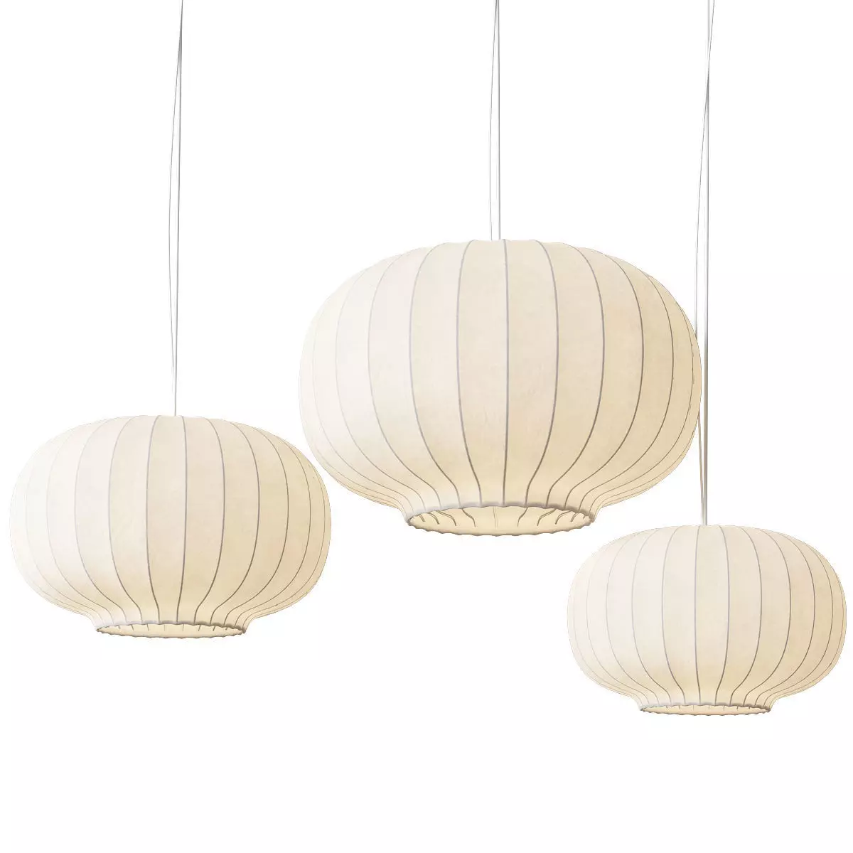 Balloons Nordic Lamps 3D model_0