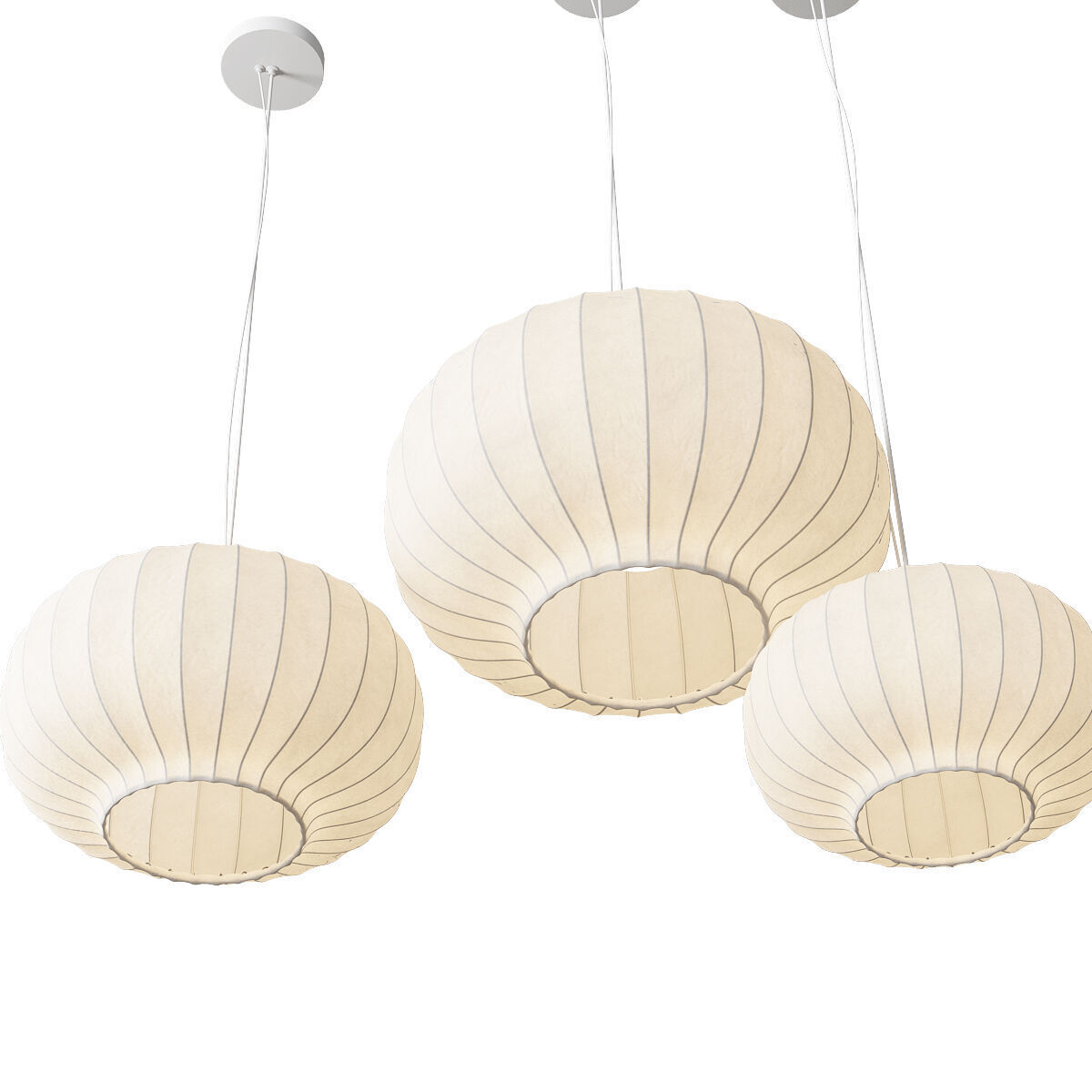 Balloons Nordic Lamps 3D model_1
