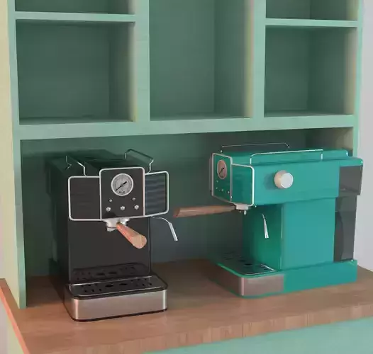 Mebashi Espresso Machine 2020 3D Model