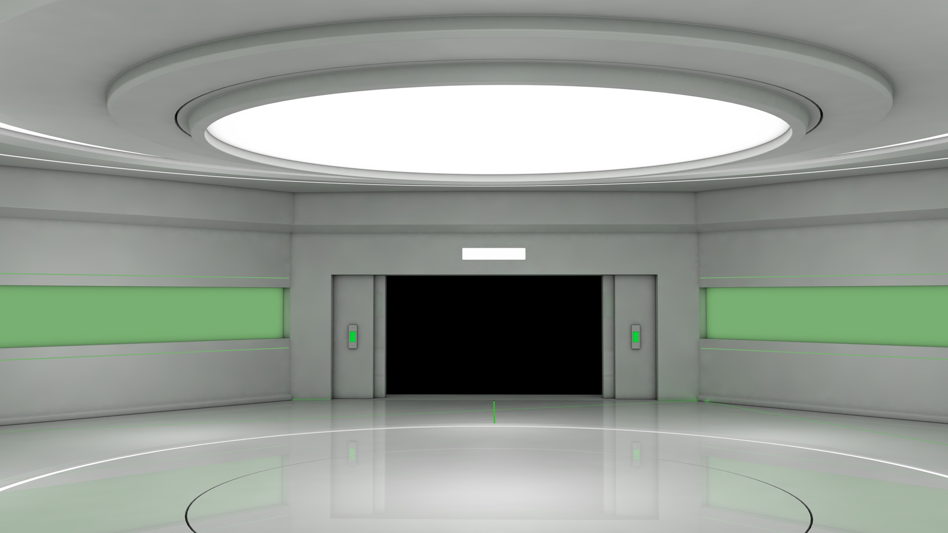 Sci Fi Room 3D model_5