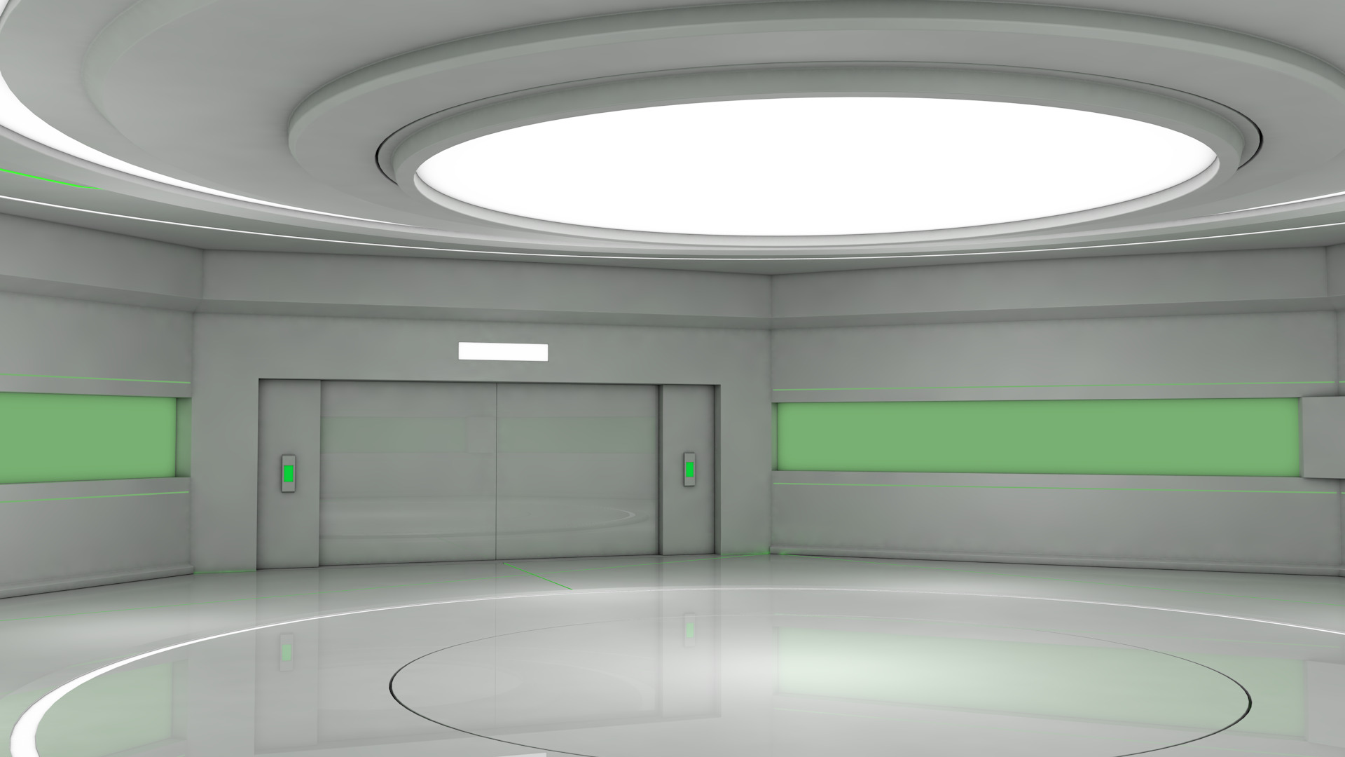 Sci Fi Room 3D model_3