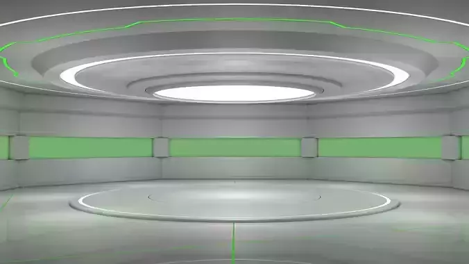 Sci Fi Room 3D model Sci Fi Room 3D model