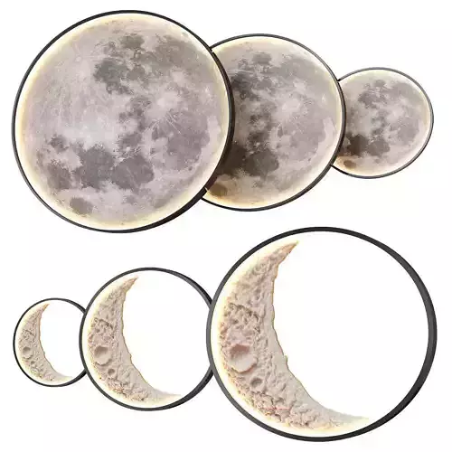 Wall Moon Lamp