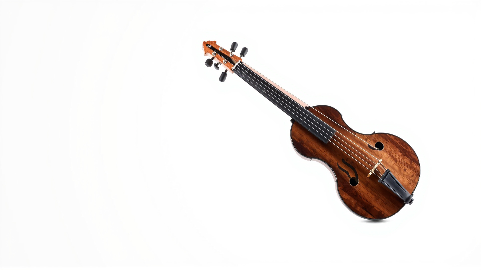 Classic Violin String Instrument 3D Model Pack Low-poly 3D model_4