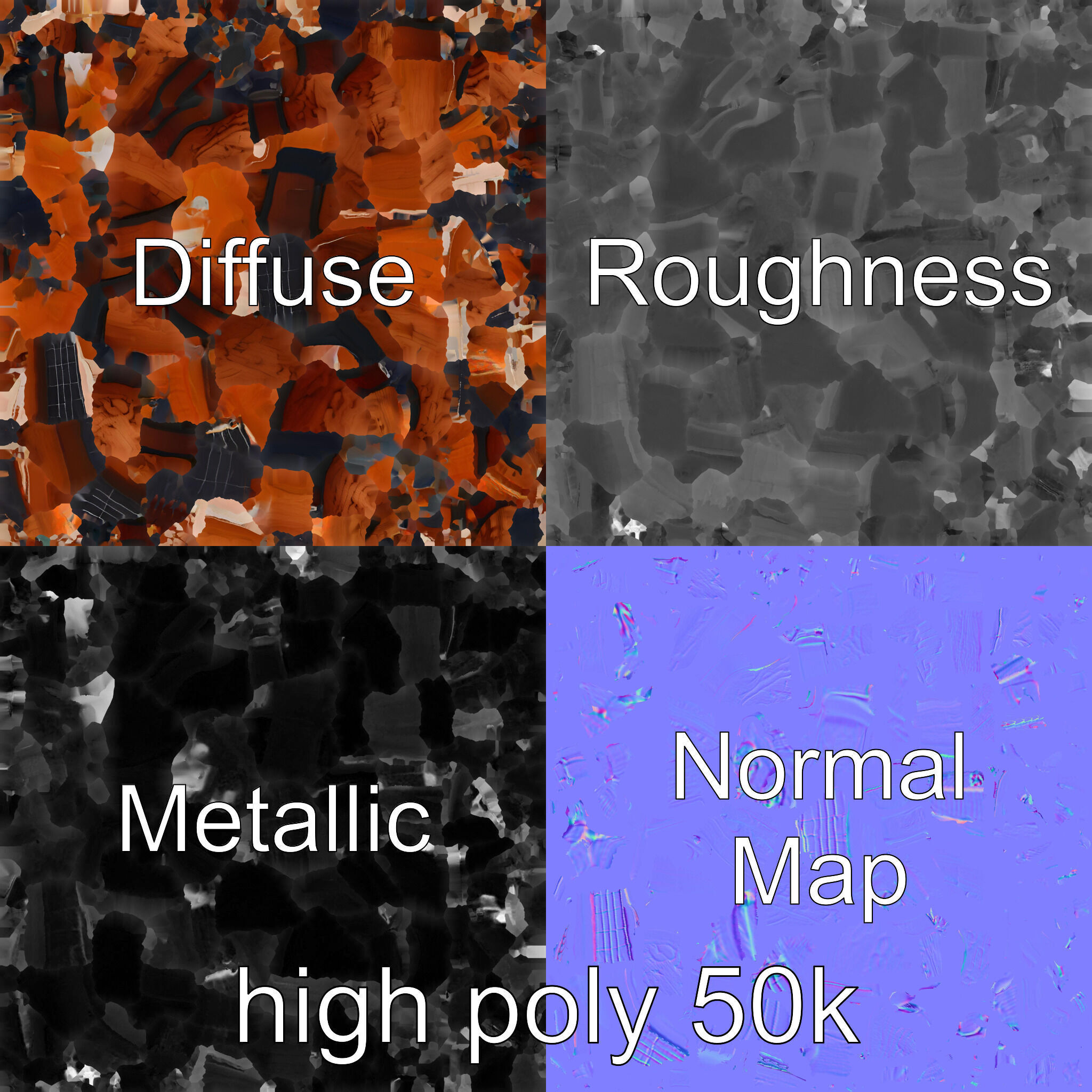 Classic Violin String Instrument 3D Model Pack Low-poly 3D model_2