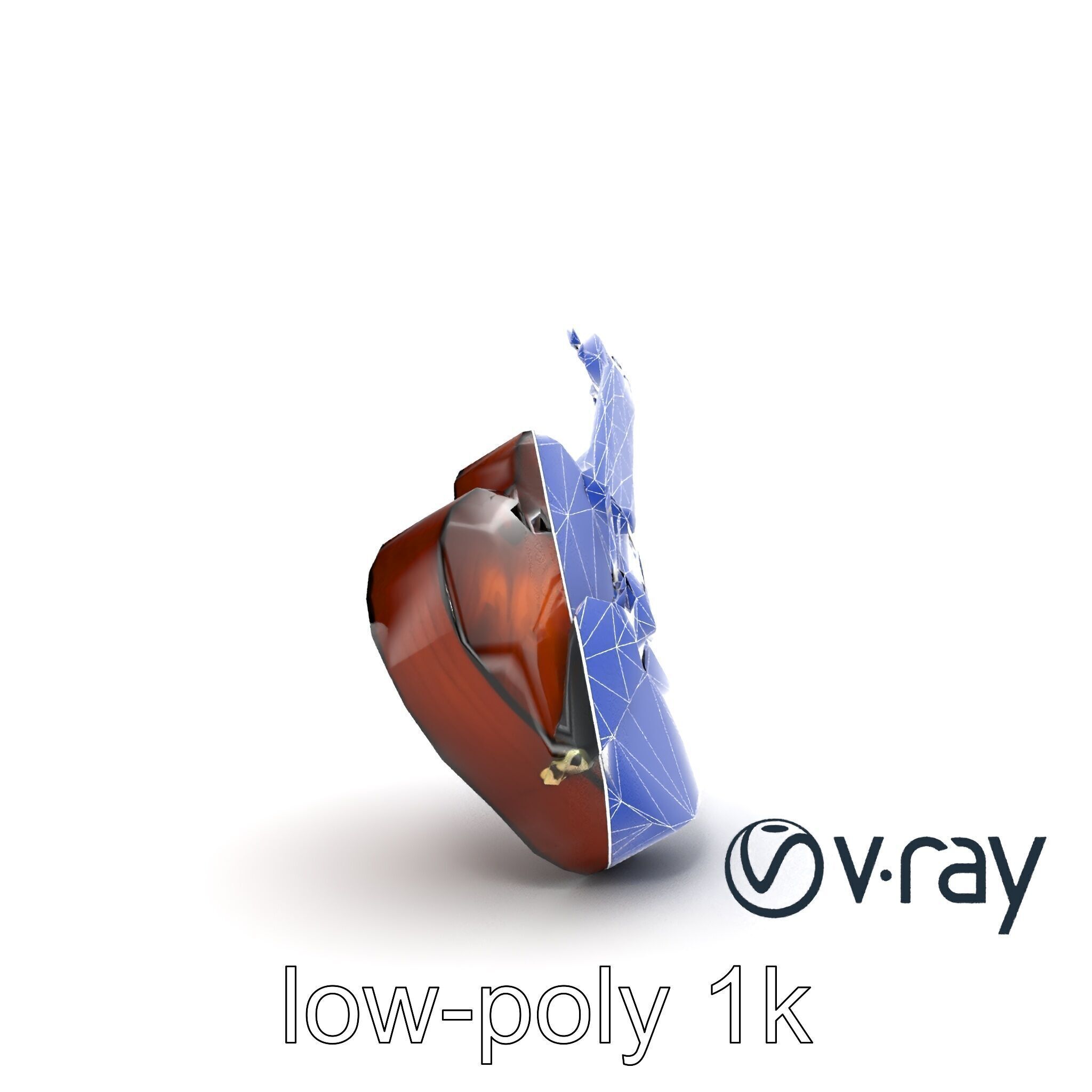 Classic Ukulele String Instrument model pack Low-poly 3D model_13