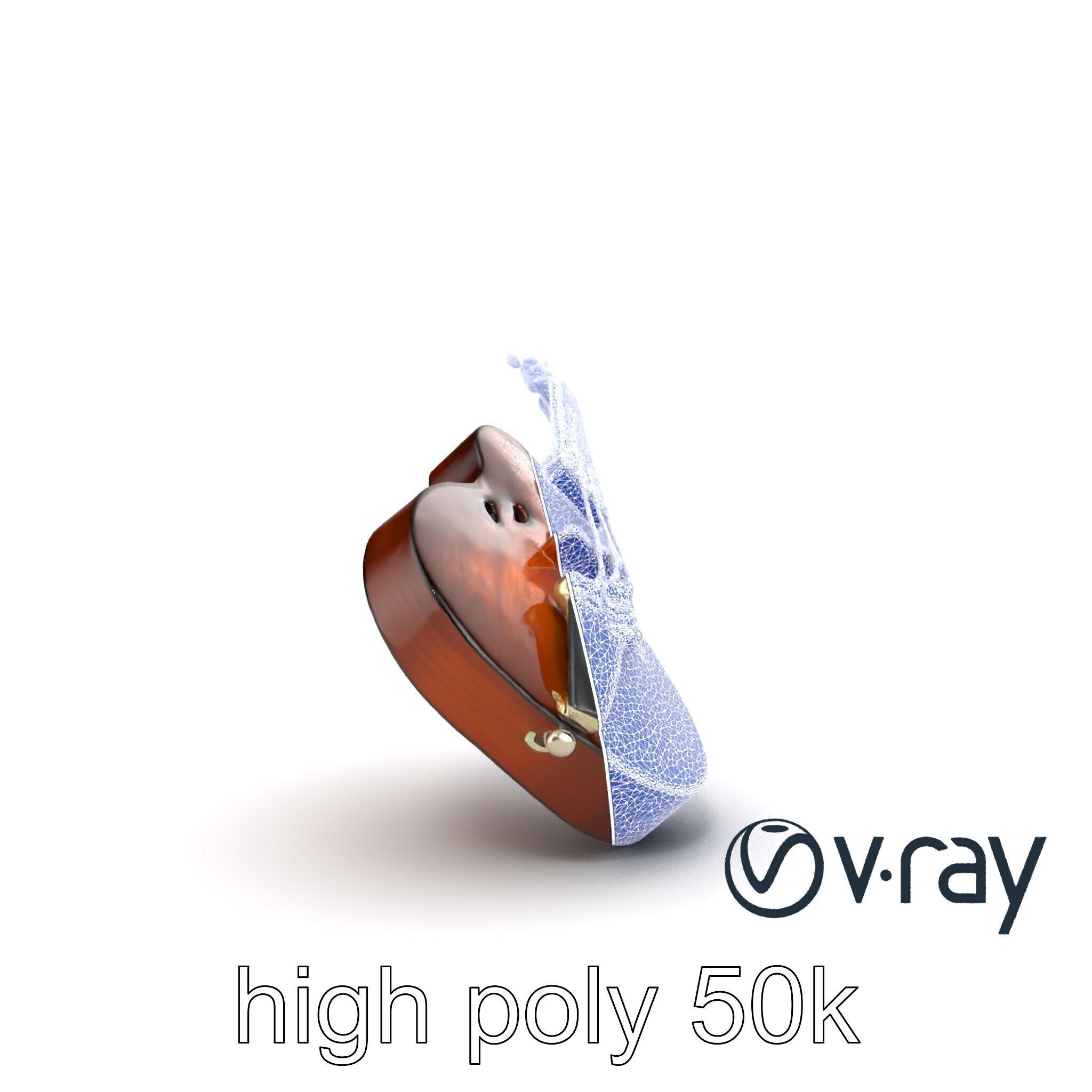 Classic Ukulele String Instrument model pack Low-poly 3D model_28