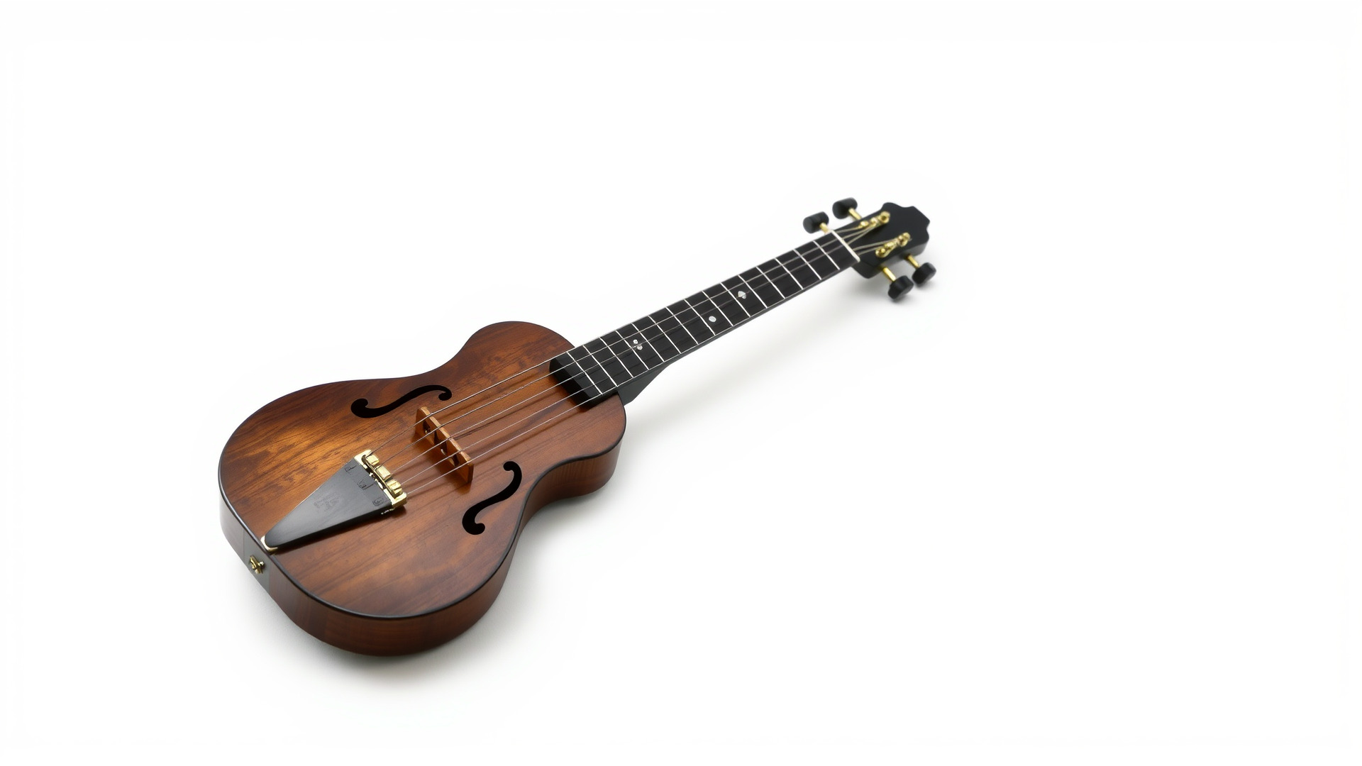 Classic Ukulele String Instrument model pack Low-poly 3D model_4
