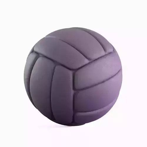 Simple Volleyball Ball 08