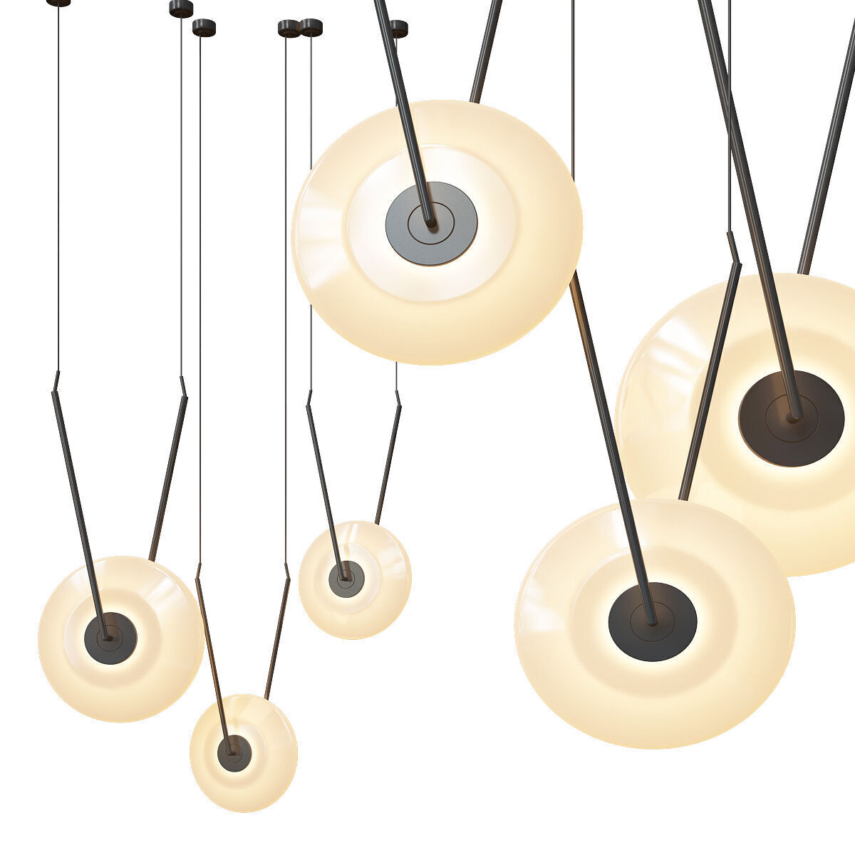 Hokku Light Pendant 3D model_1