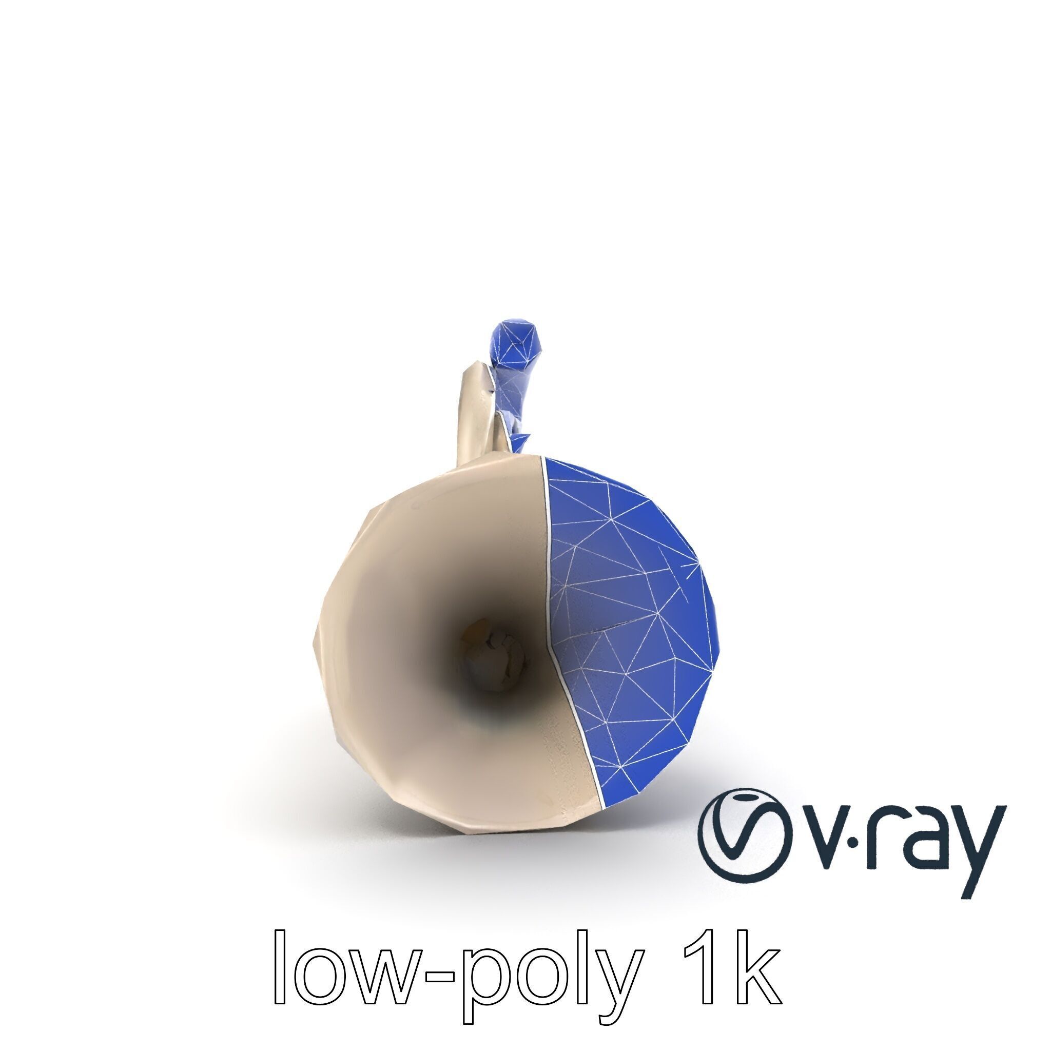 Pearl-white Tuba Model Pack with Conical Tubing Low-poly 3D model_27