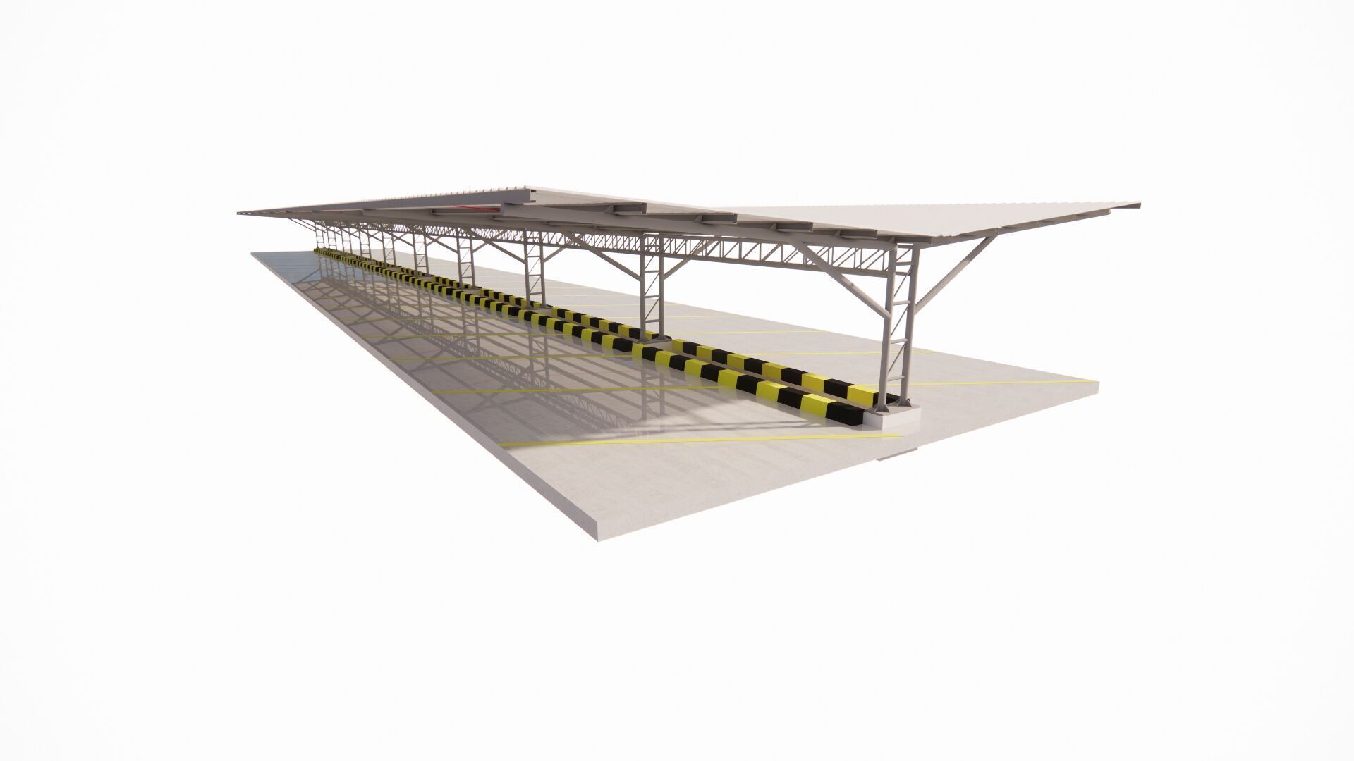 Parking-Parking Lot  3D model_1