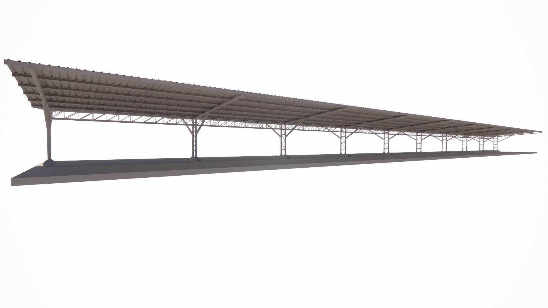 Parking-Parking Lot  3D model_8