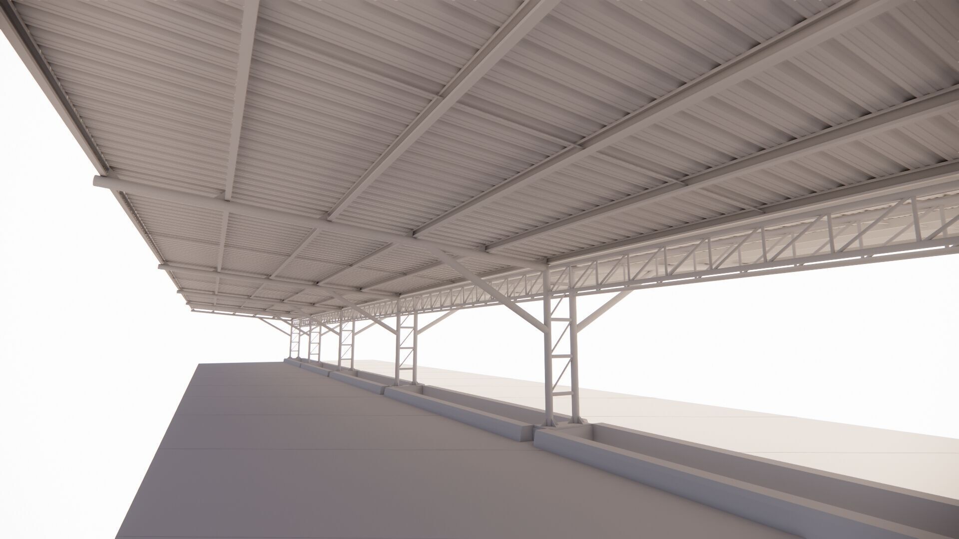 Parking-Parking Lot  3D model_11