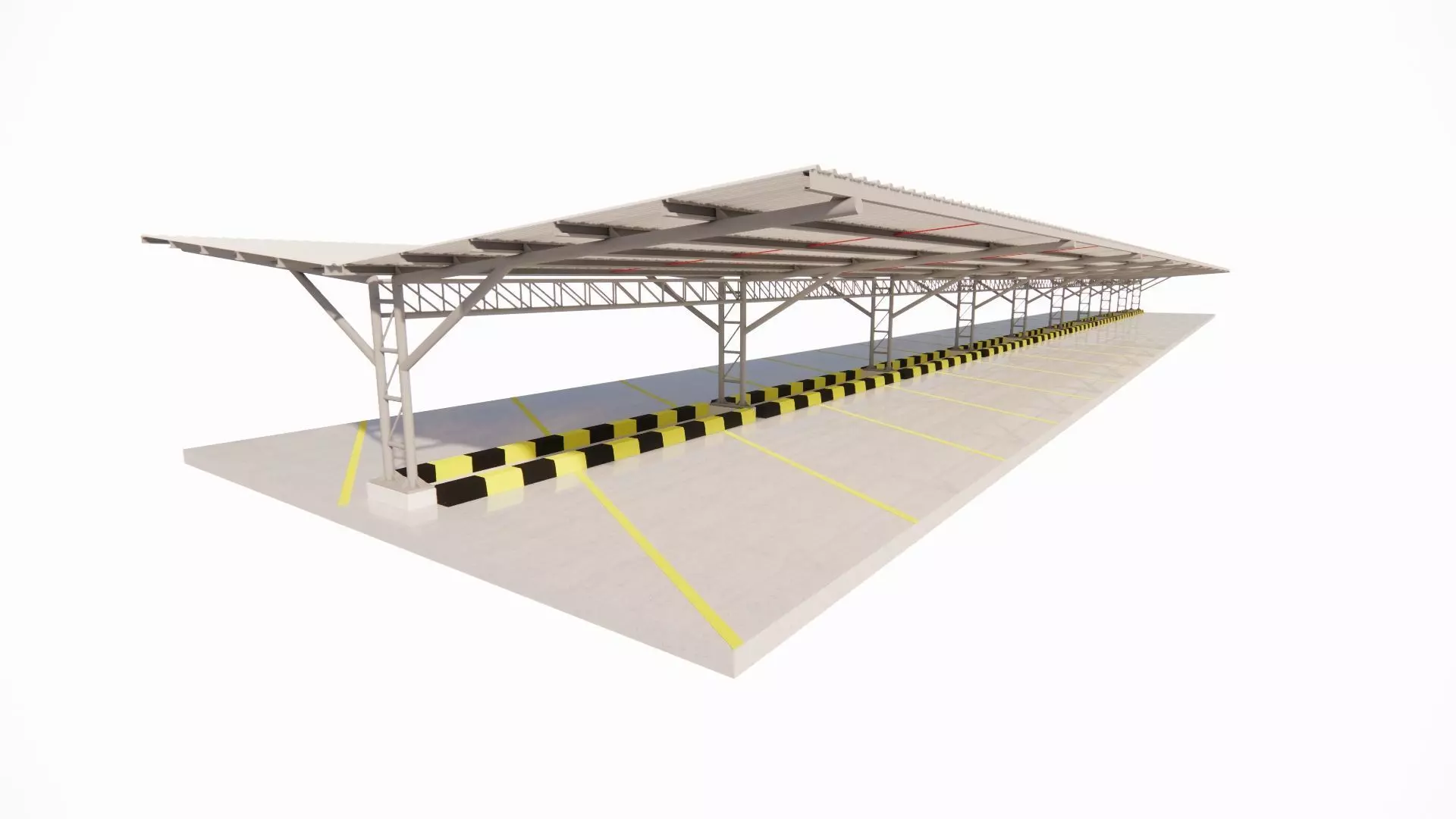 Parking-Parking Lot  3D model_0