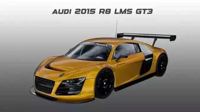 Audi - 2015 - R8 LMS GT3 3D model