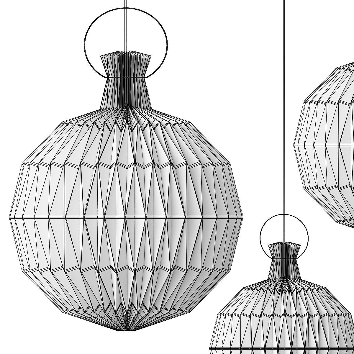 Le Klint Lantern 3D model_3