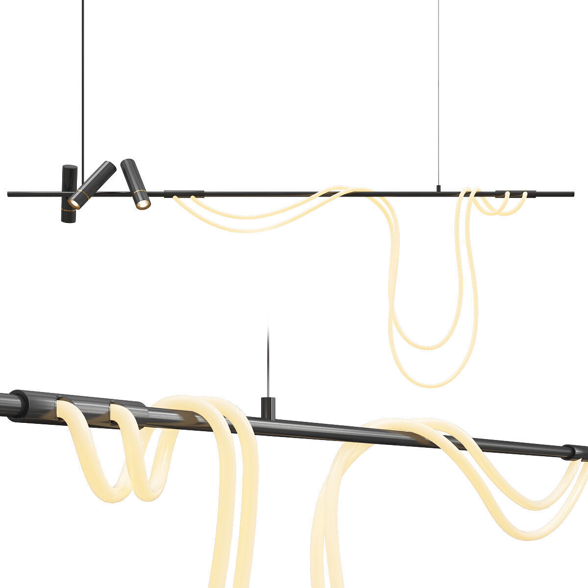 Clemens Linear Lamp 3D model_1