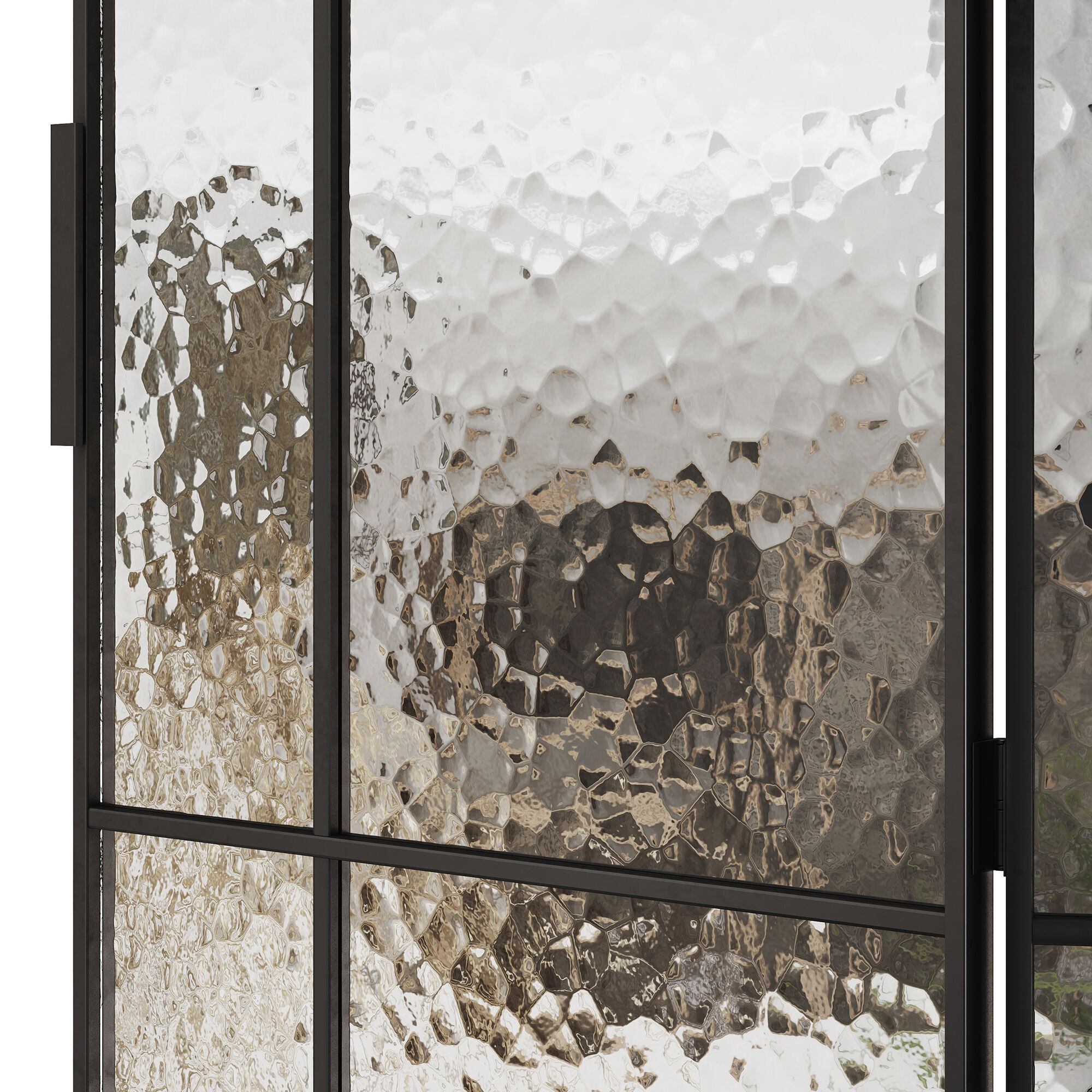 Swing Glass Doors 02 3D model_3