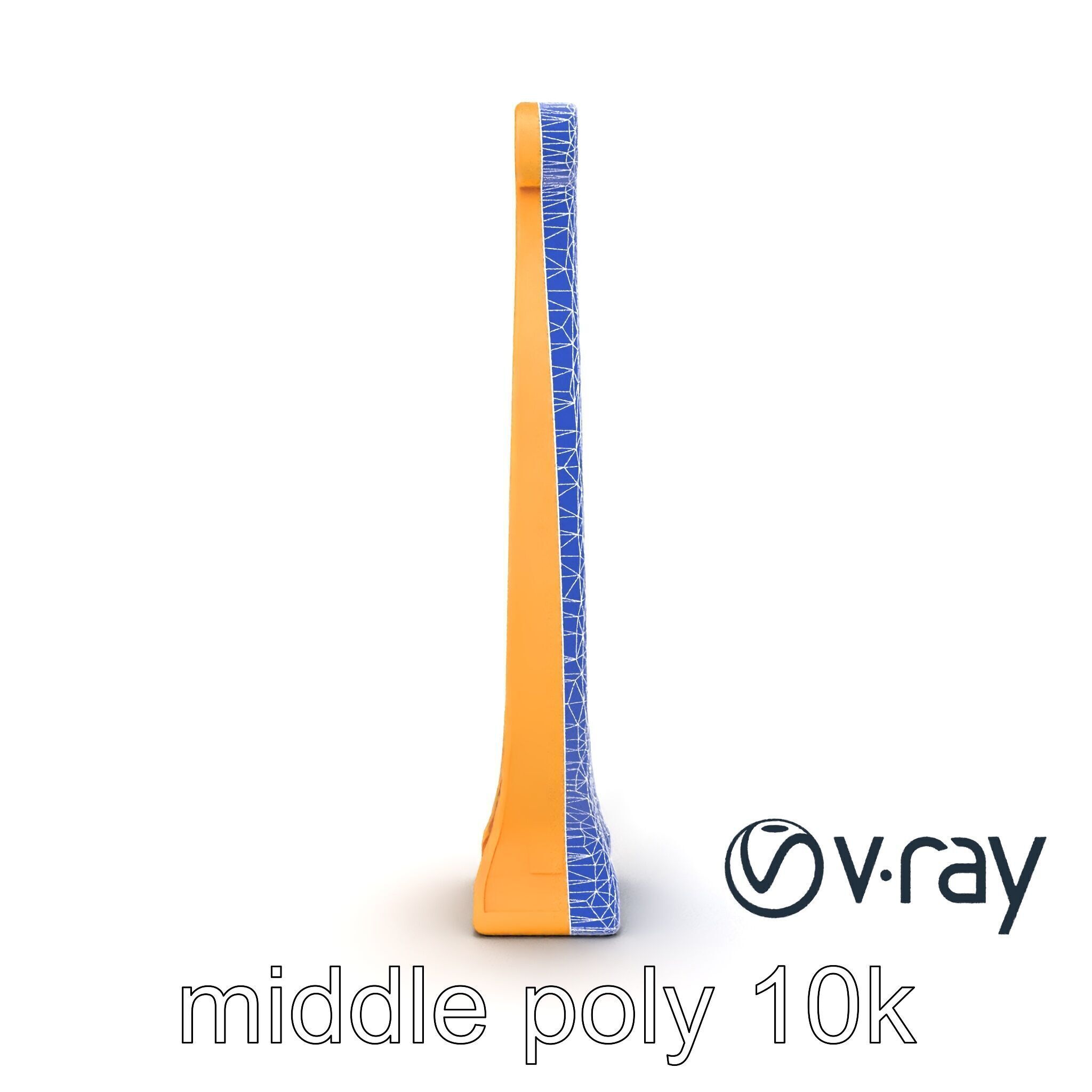 Golden Celtic Knot Harp 3D model pack Low-poly 3D model_13