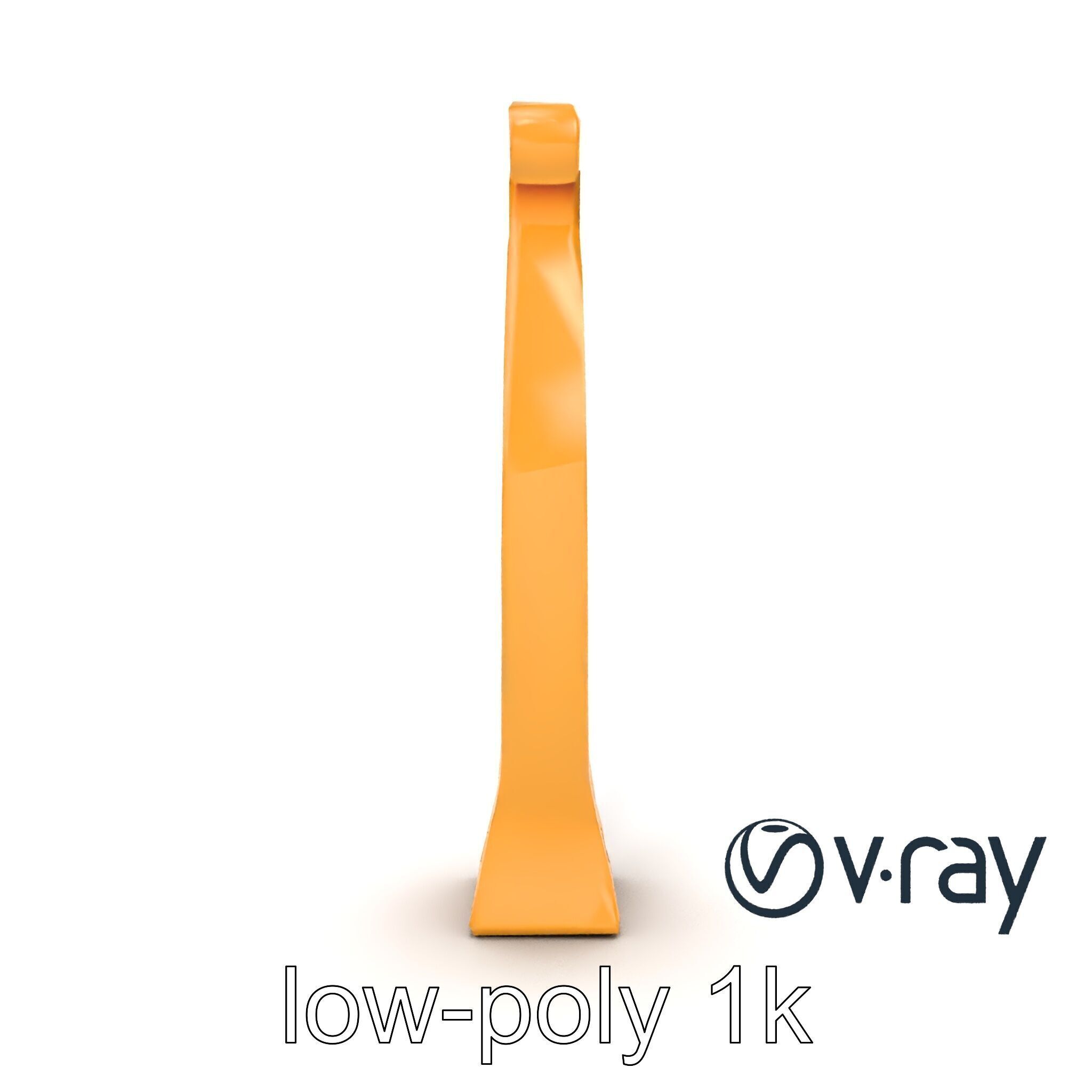 Golden Celtic Knot Harp 3D model pack Low-poly 3D model_18