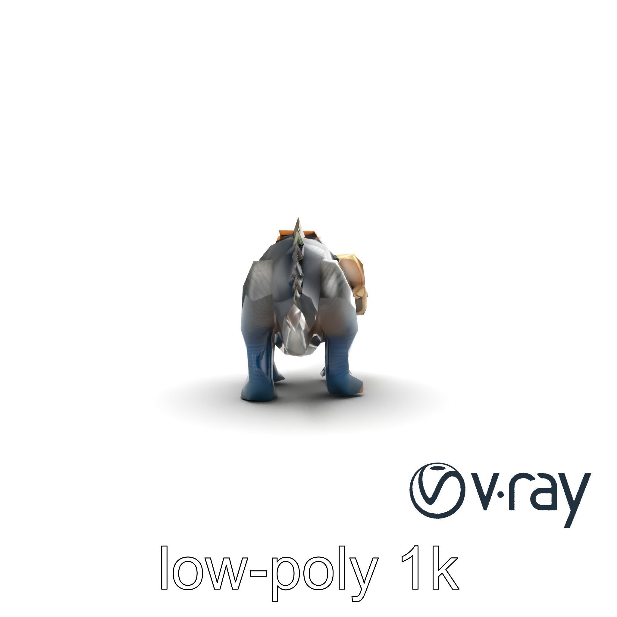 Dinosaur Explorer with Safari Gear model pack Low-poly 3D model_15